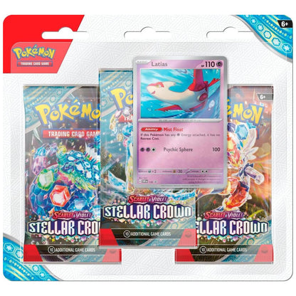 Stellar Crown: 3-Pack Blister | POKÉMON | English