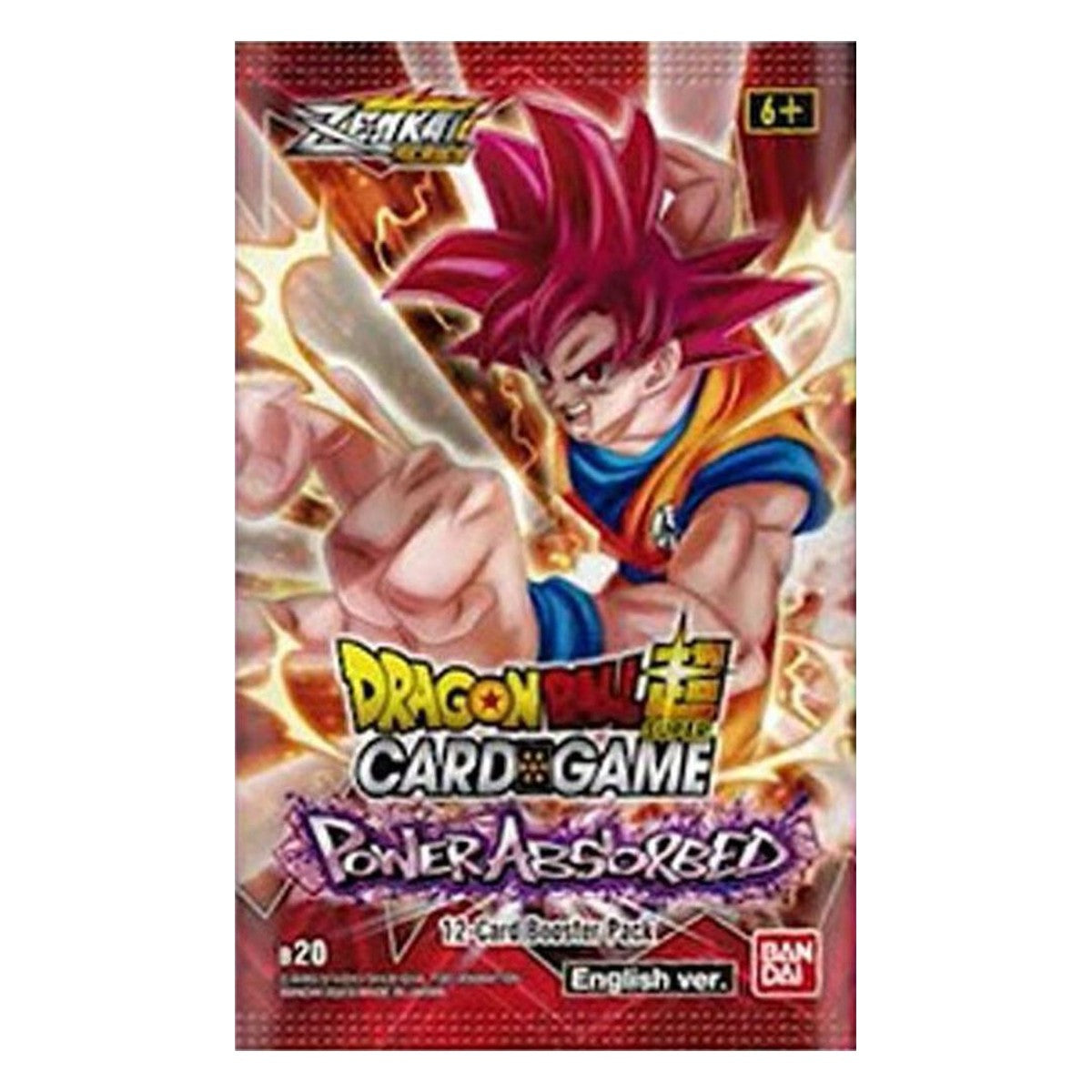 B-20 Booster Pack | Power Absorbed | DRAGON BALL | English