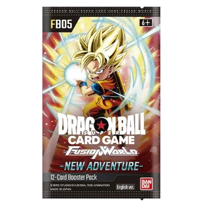 FB05 Booster Pack | New Adventure | Fusion World | DRAGON BALL | English