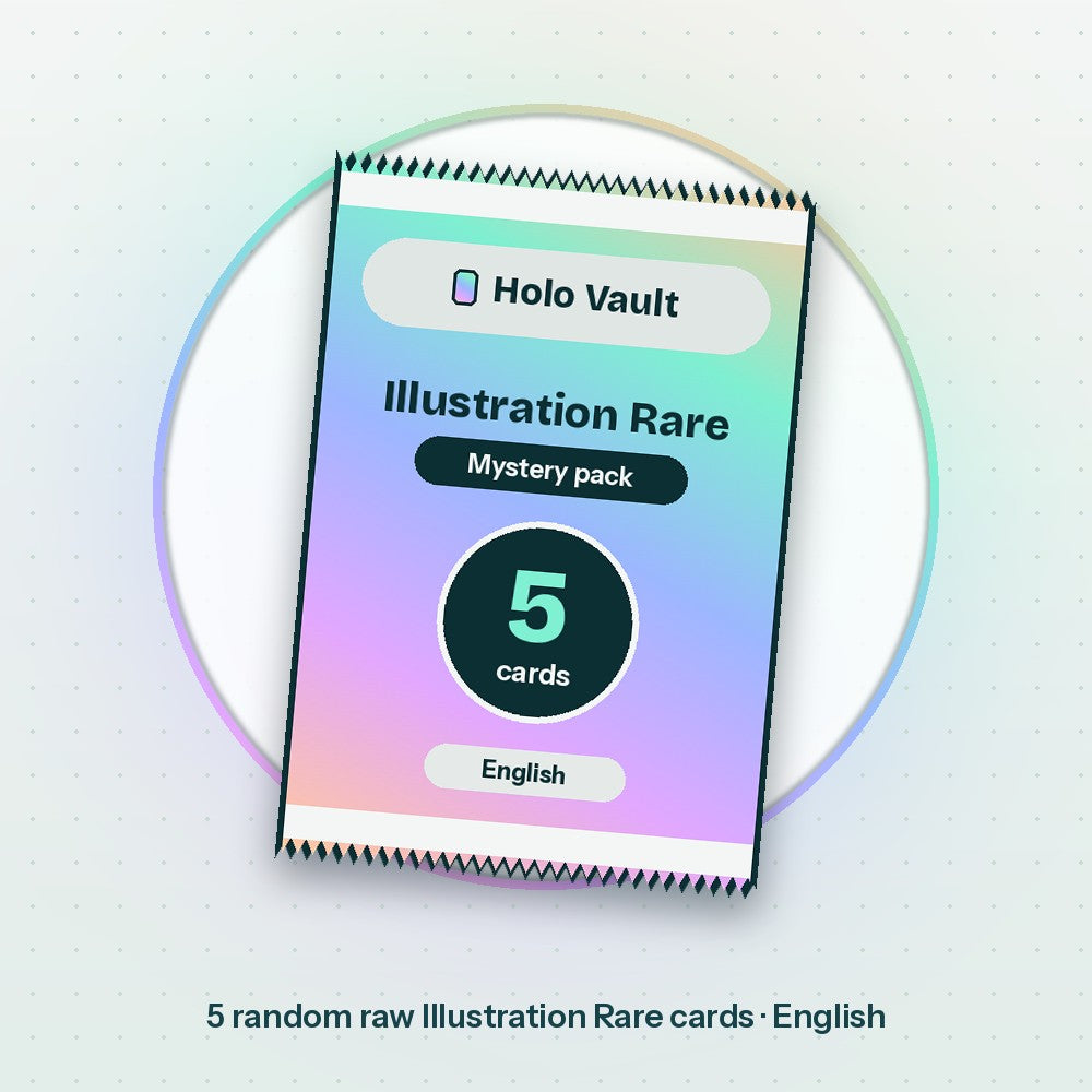 Illustration Rare Mystery Pack, 5 cards, English