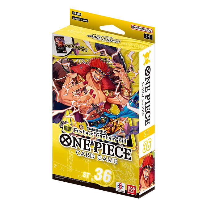 Starter Deck YELLOW Eustass "Captain" Kid [ST-36]